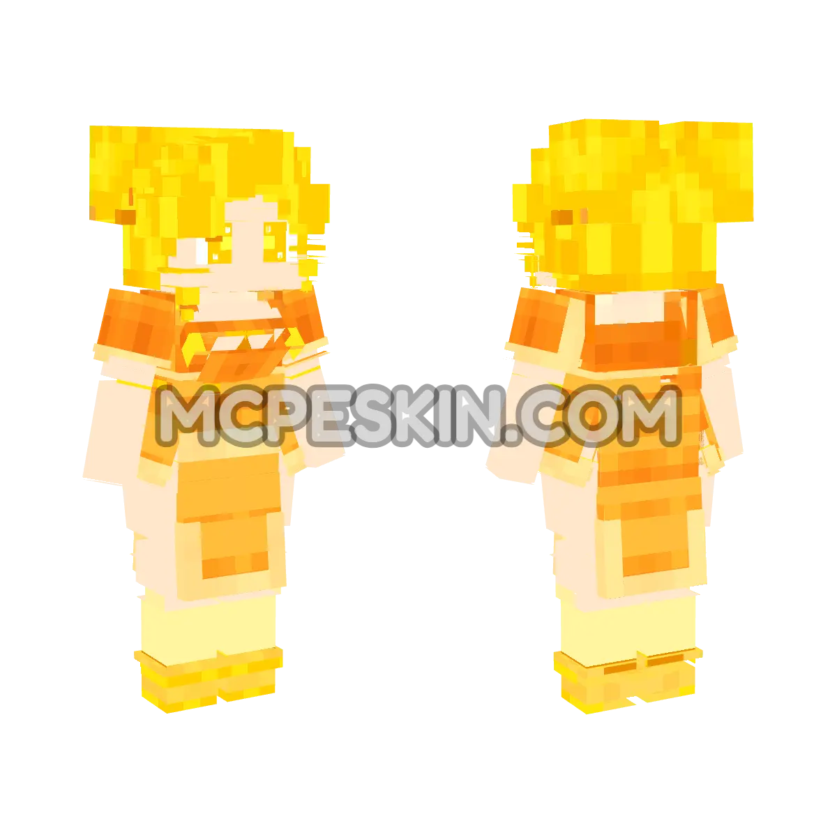 2 Girl Cloth Style 1 4D Minecraft Bedrock skin