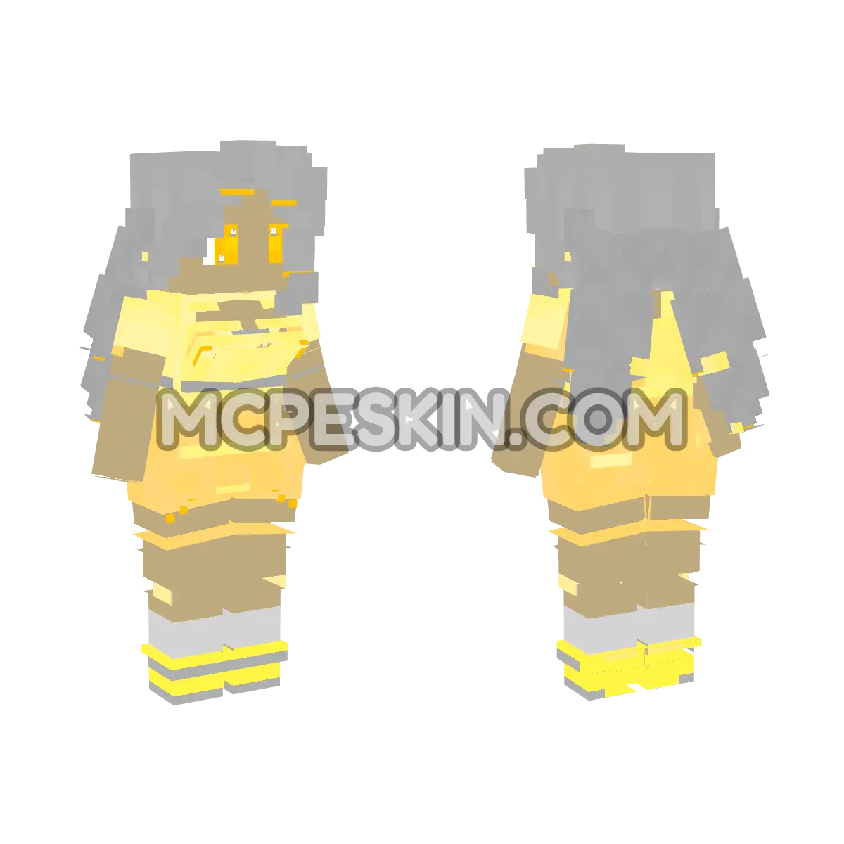 4 Girl Cloth Style 3 4D Minecraft Bedrock skin
