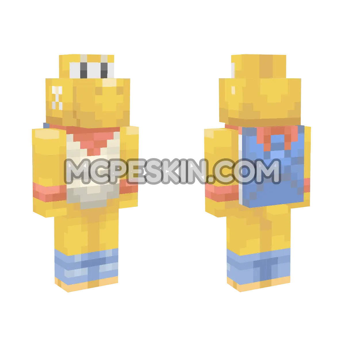 9ooper 4D Minecraft Bedrock skin