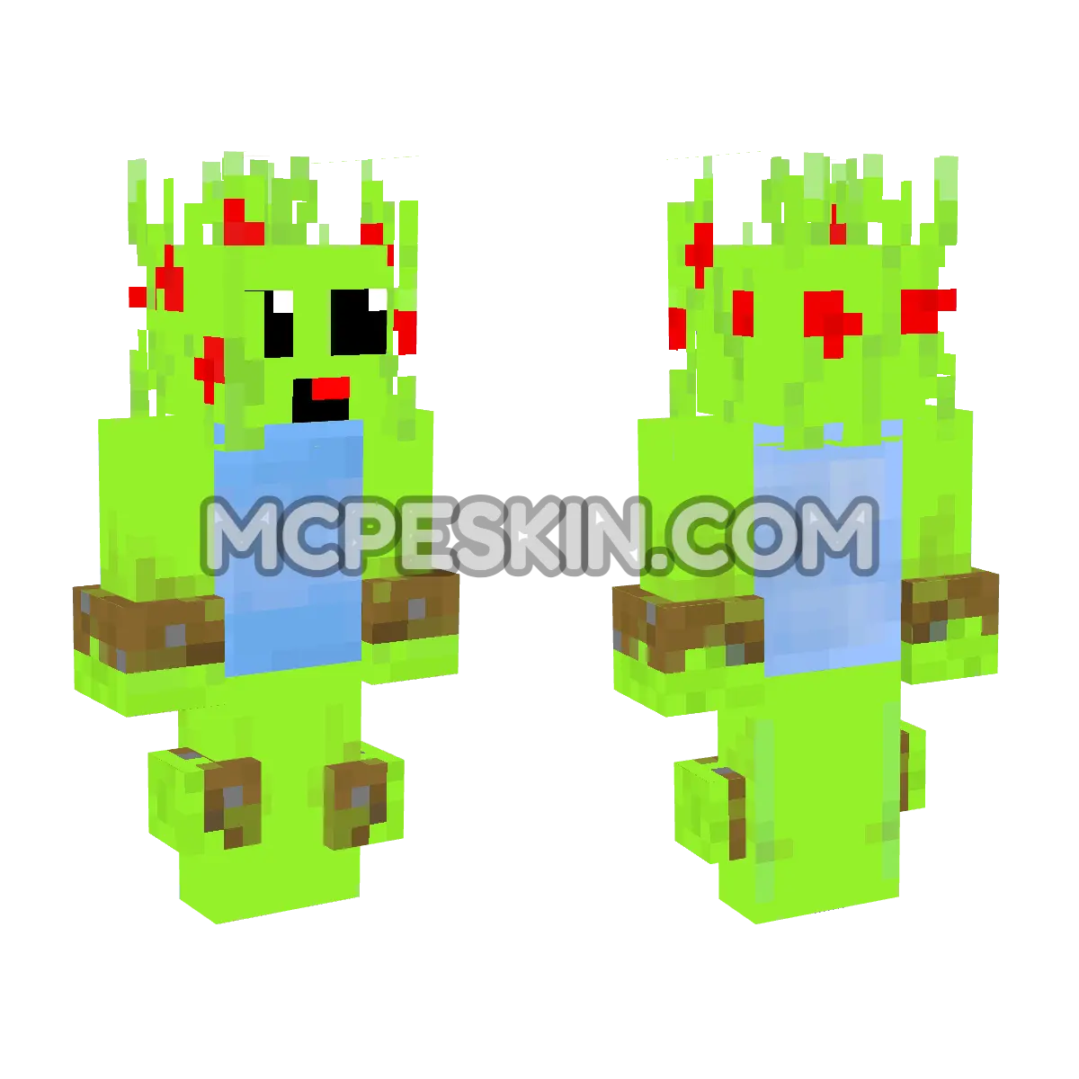 A2 4D Minecraft Bedrock skin
