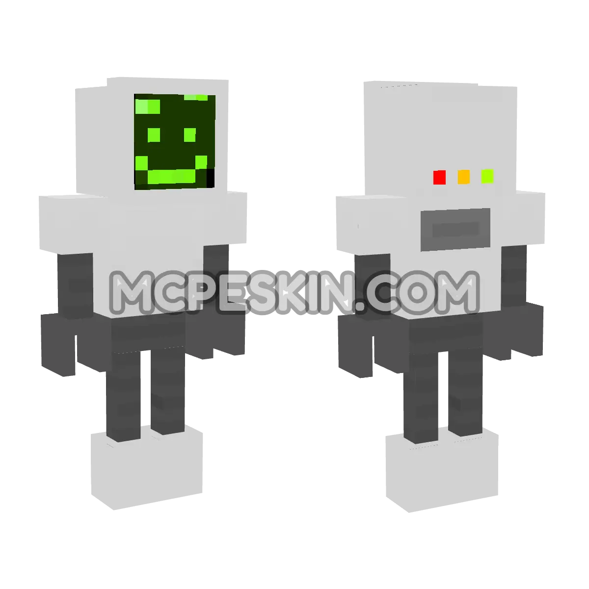 A4 4D Minecraft Bedrock skin
