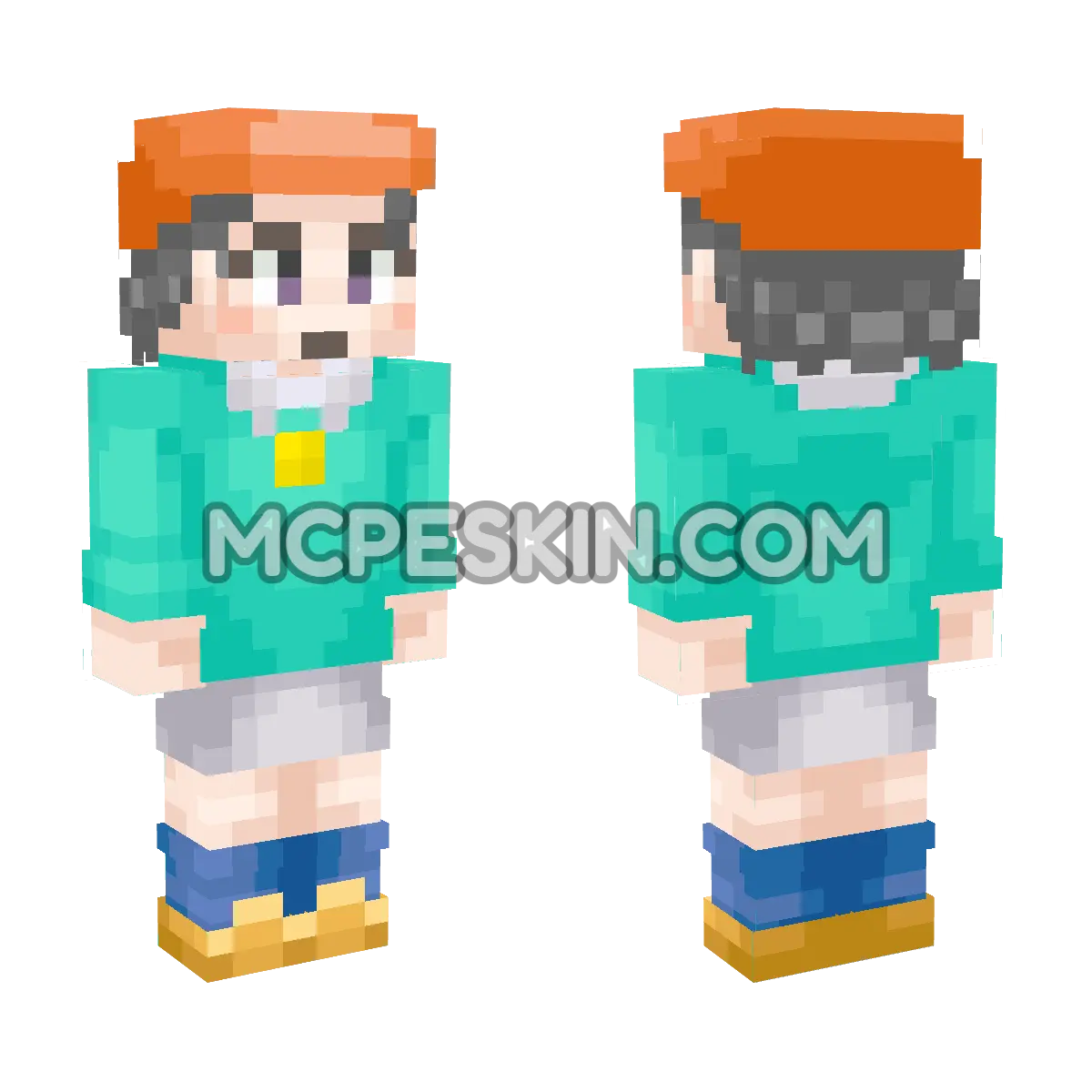 Adeleine 4D Minecraft Bedrock skin