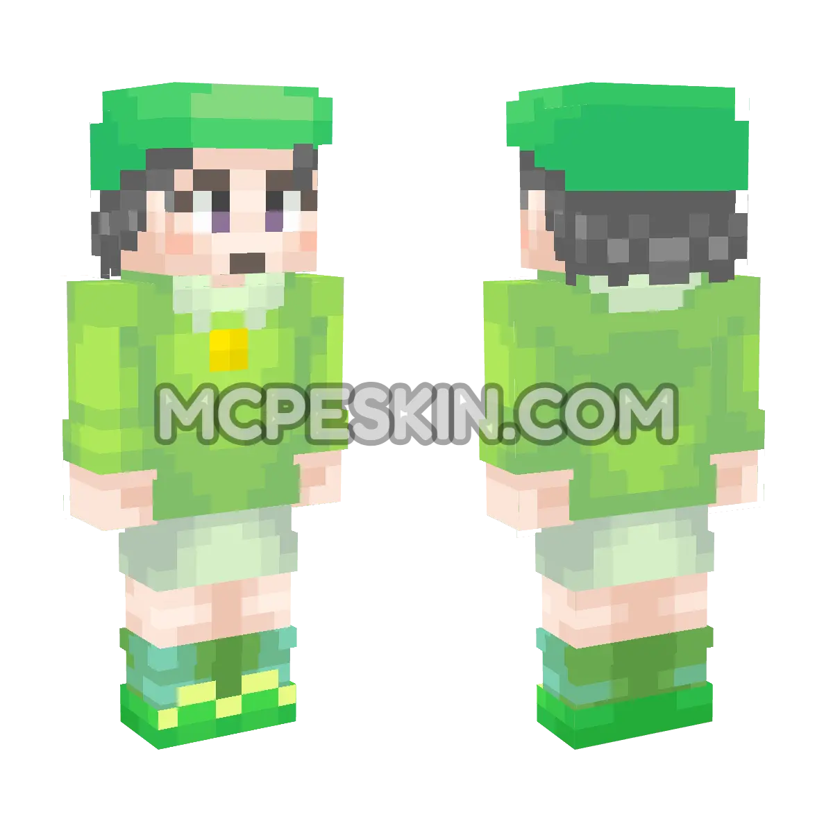 Adeleine 4D Minecraft Bedrock skin