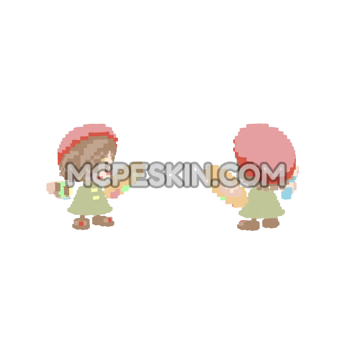 Ado 4D Minecraft Bedrock skin