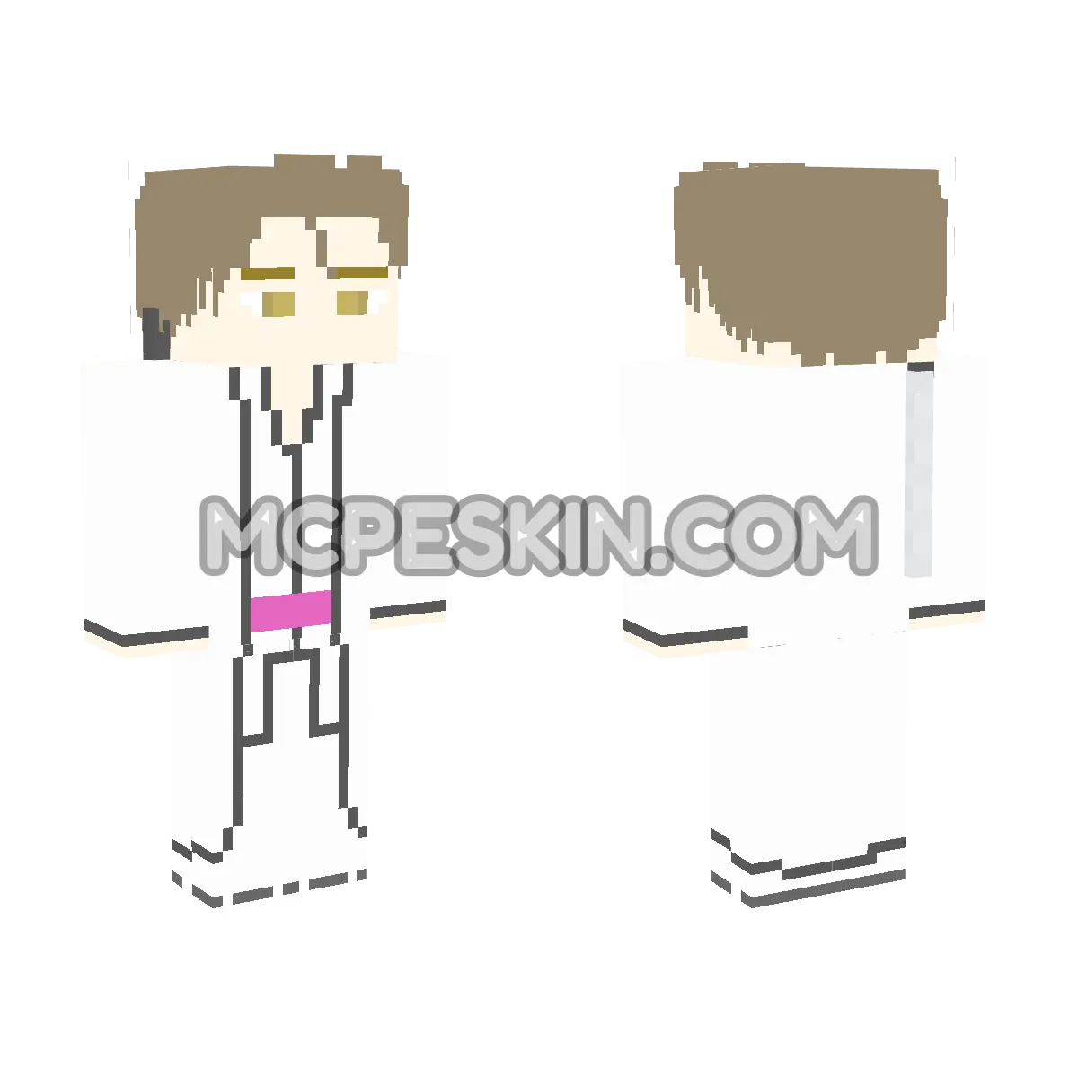 Aizen 15 4D Minecraft Bedrock skin