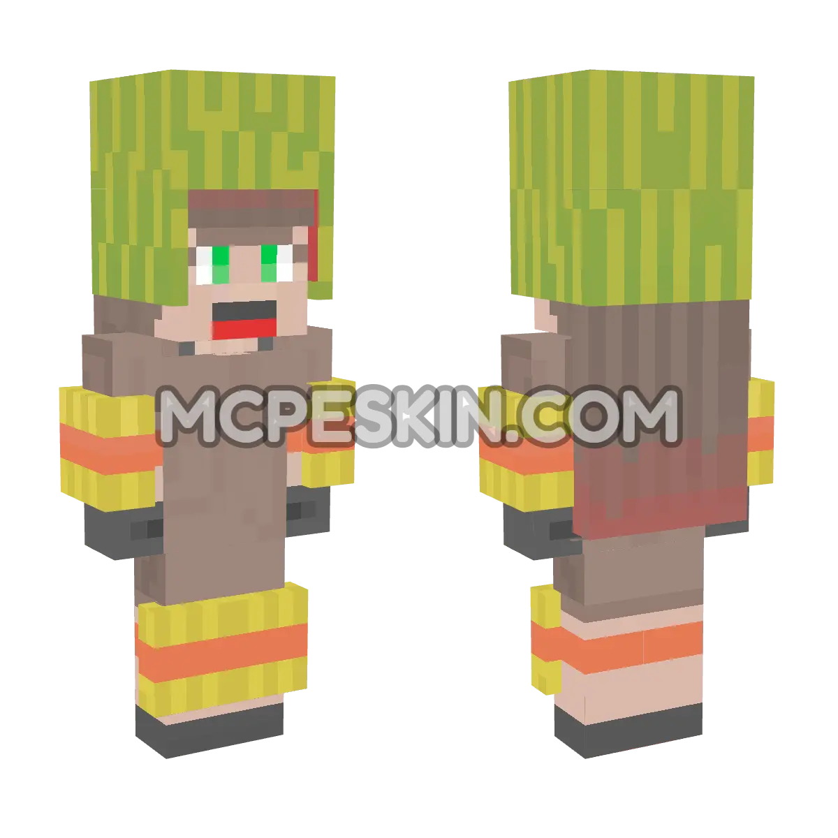 Aldeana 4D Minecraft Bedrock skin