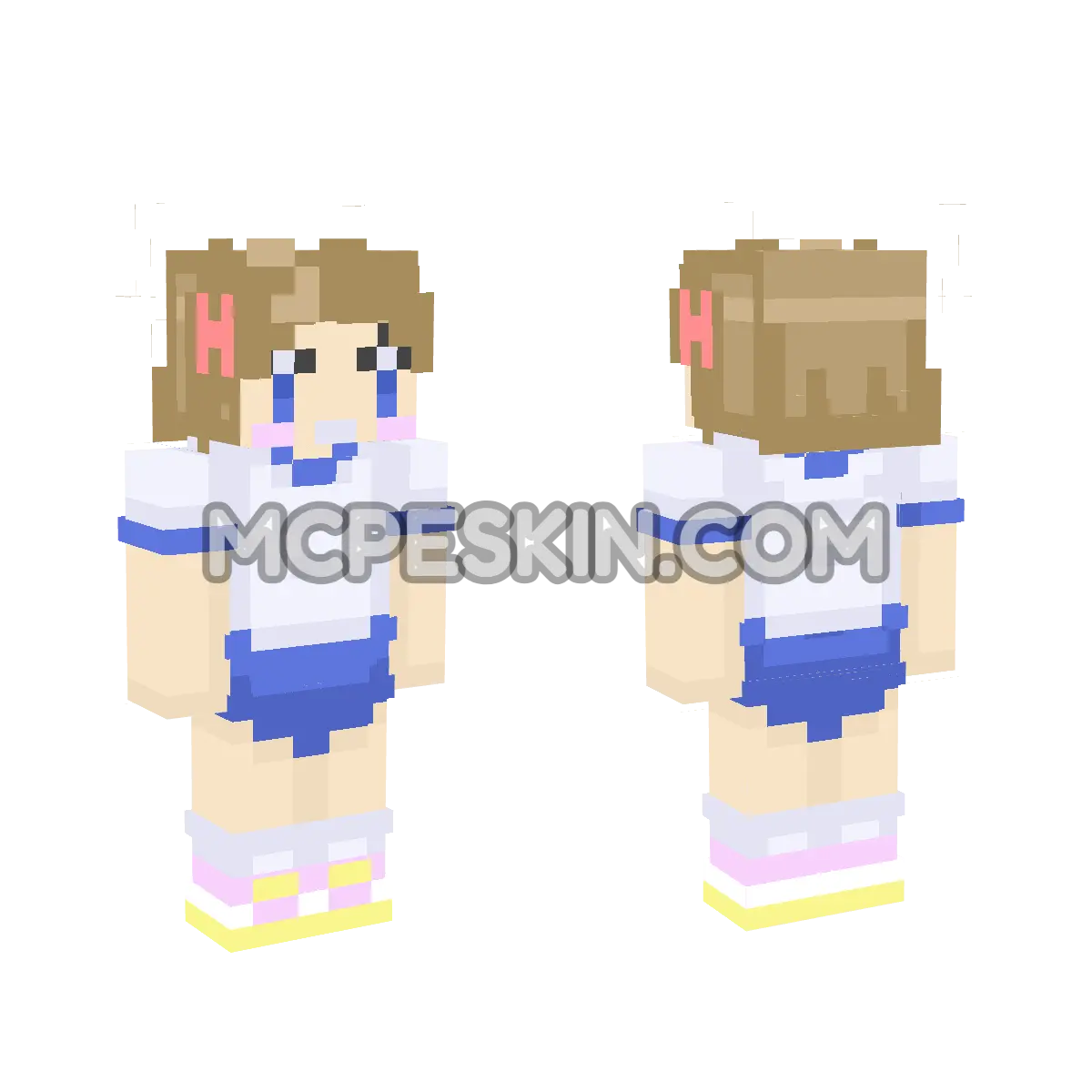 Alternate DiMansion Diary: Sae 4D Minecraft Bedrock skin