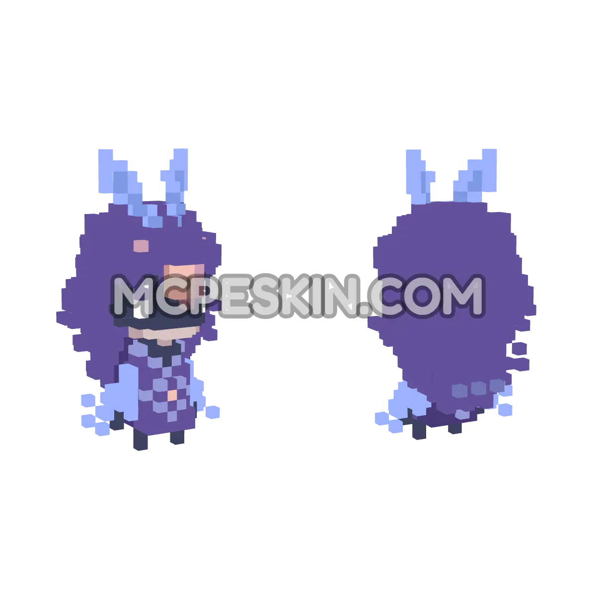 Alula 4D Minecraft Bedrock skin