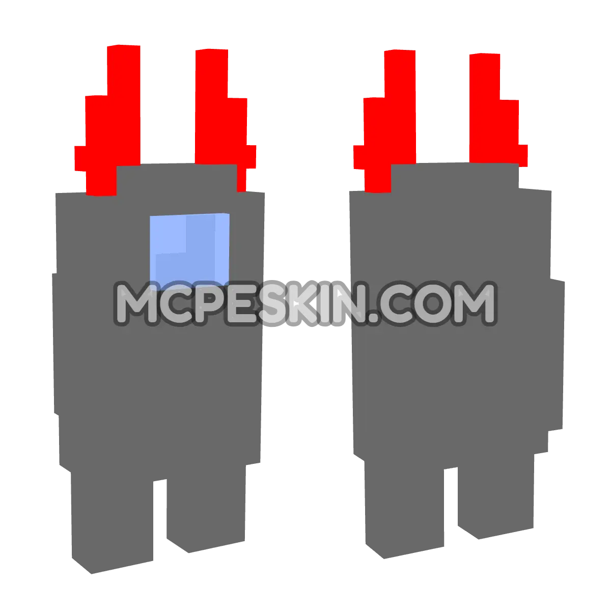 Among Cuernos 4D Minecraft Bedrock skin