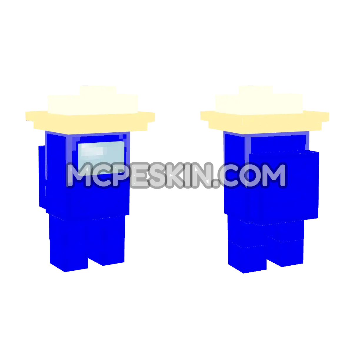 Among Huevo 4D Minecraft Bedrock skin