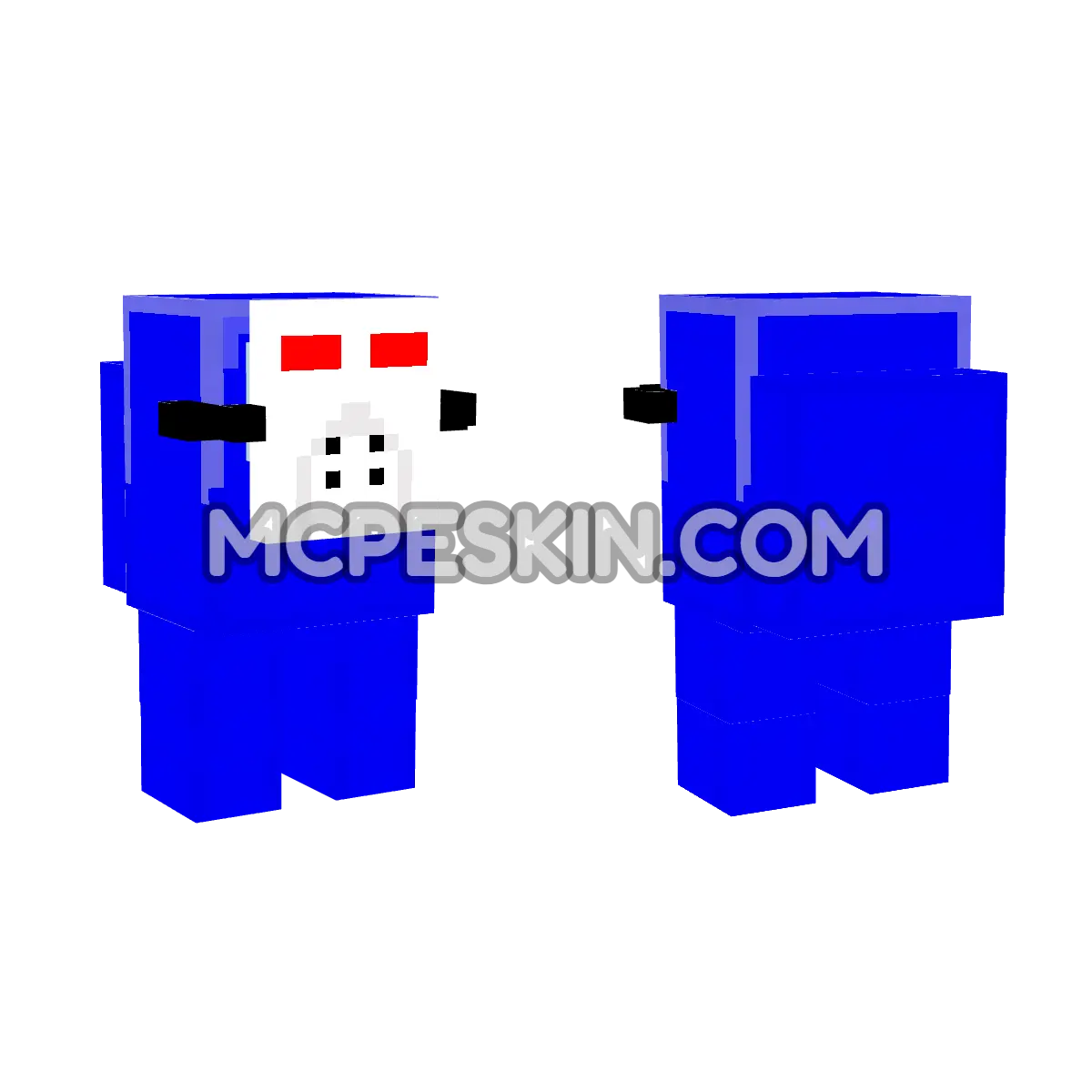 Among Jason 4D Minecraft Bedrock skin
