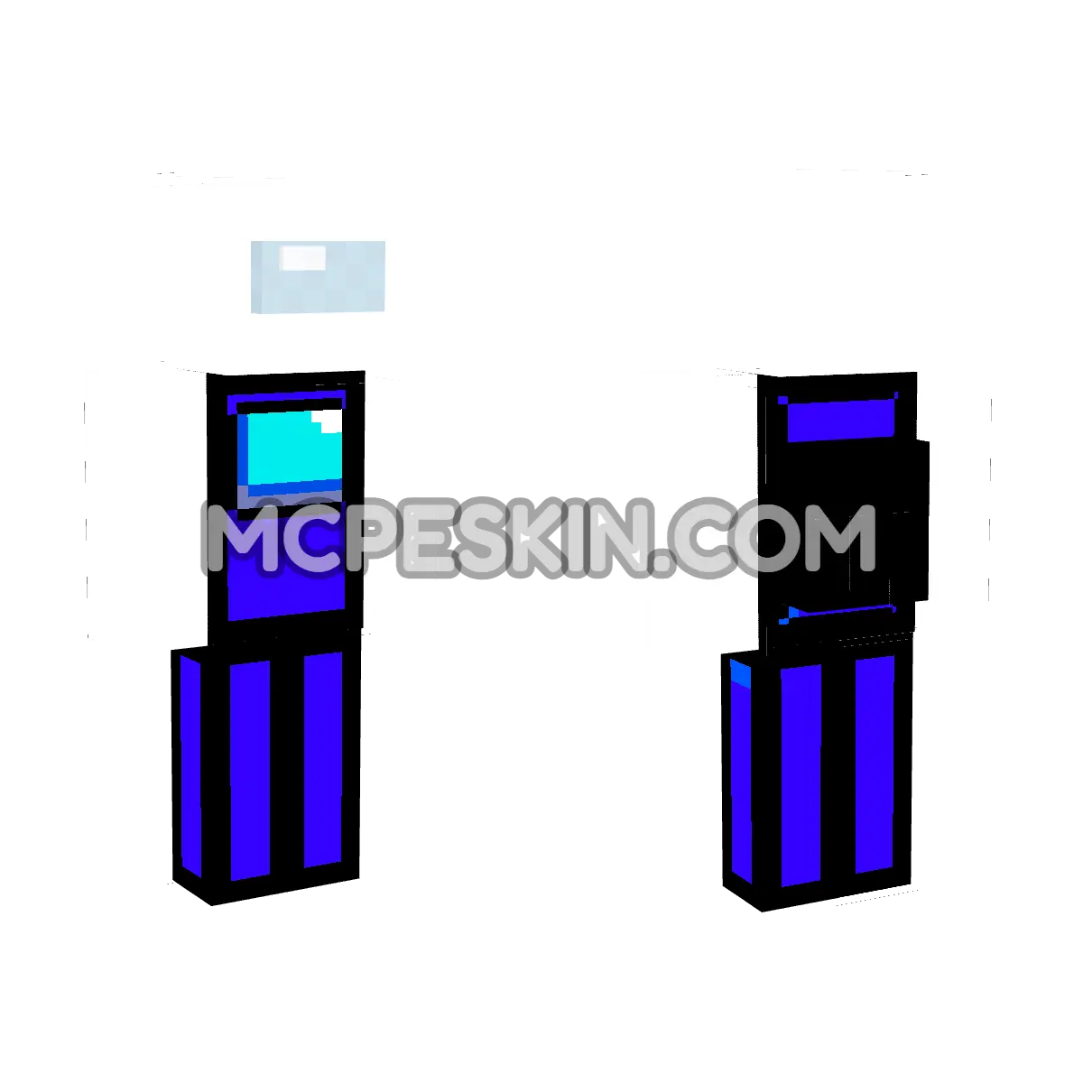 Among Us 10 4D Minecraft Bedrock skin