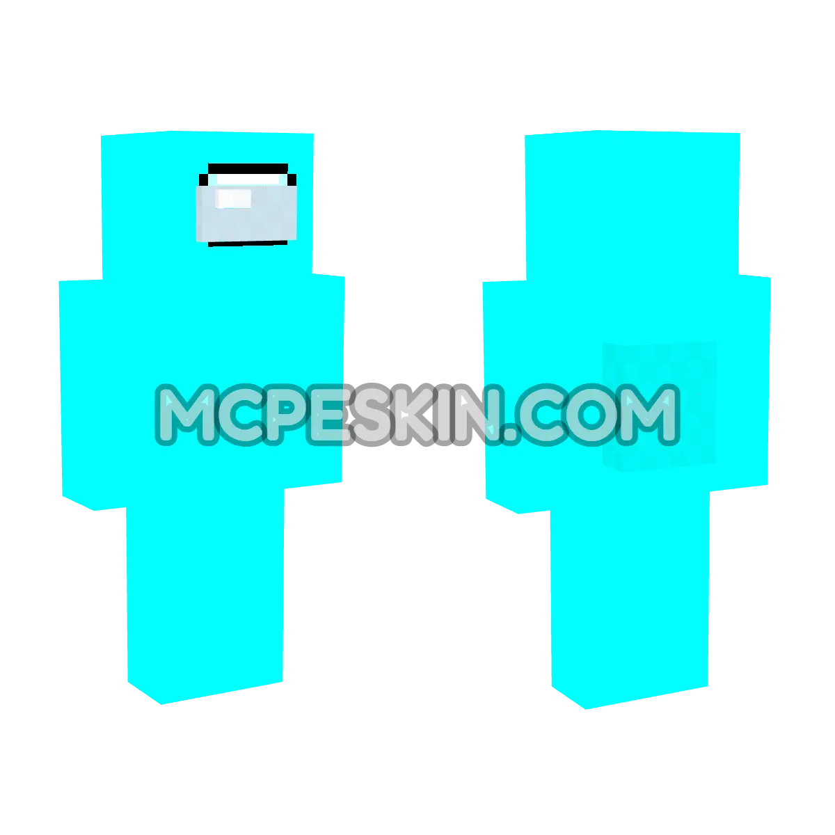 Among Us 13 4D Minecraft Bedrock skin