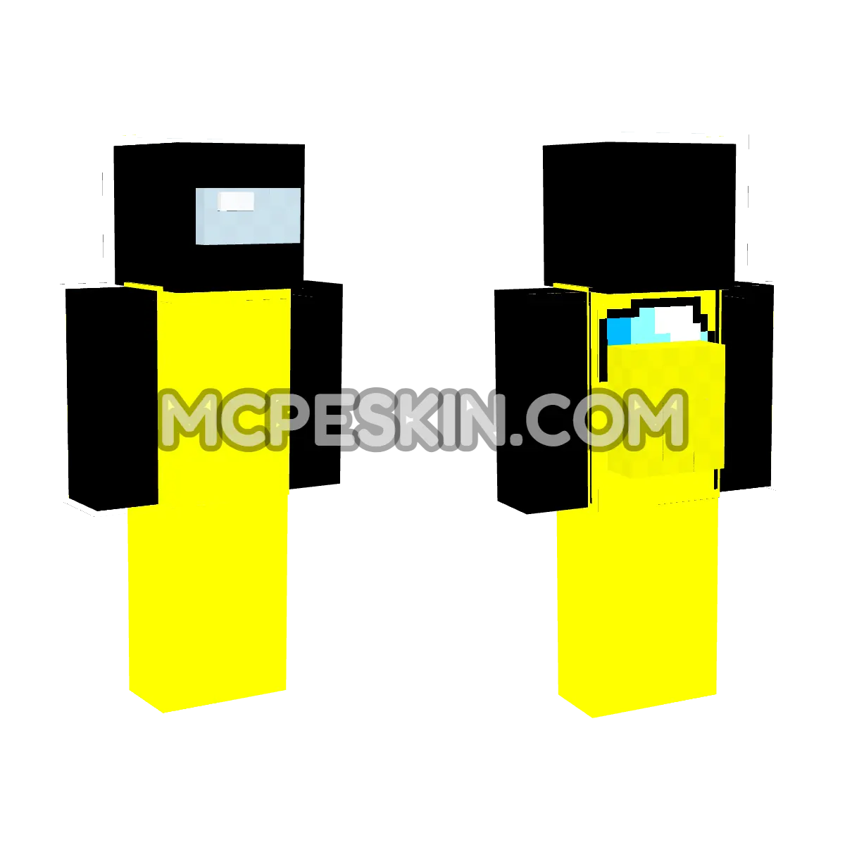 Among Us 14 4D Minecraft Bedrock skin