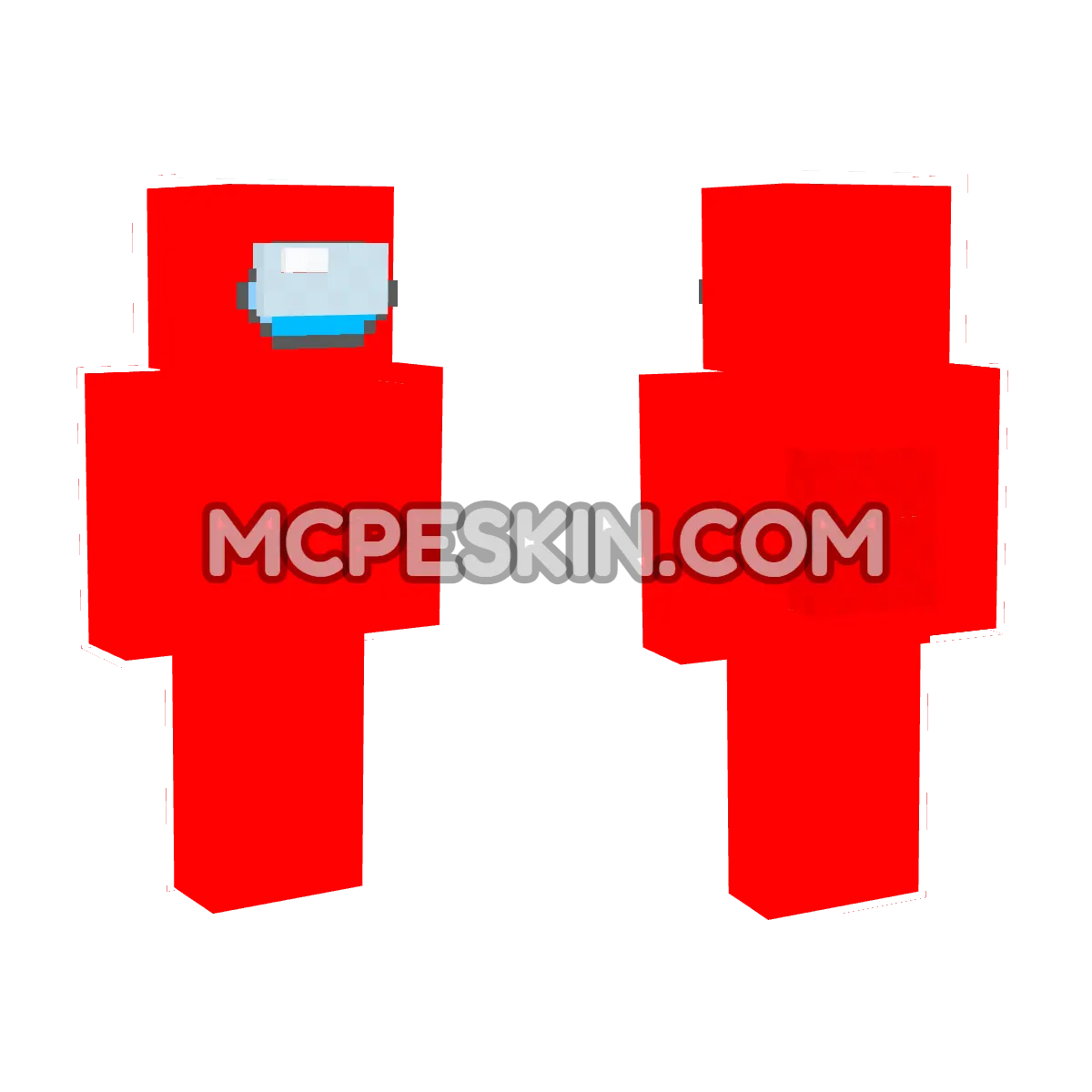 Among Us 3 4D Minecraft Bedrock skin
