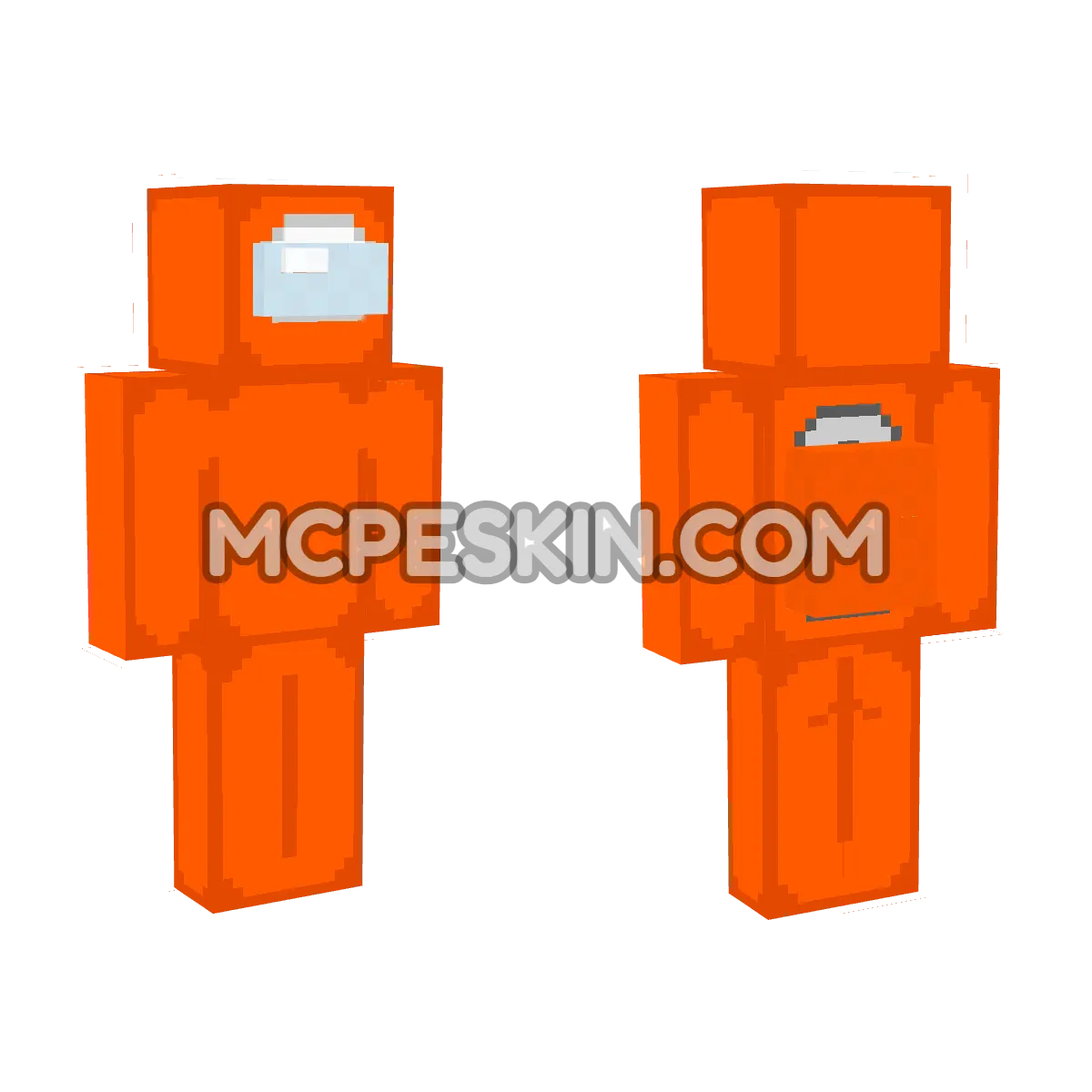 Among Us 4 4D Minecraft Bedrock skin