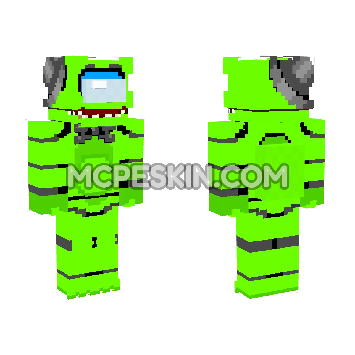 Among Us 4D Minecraft Bedrock skin