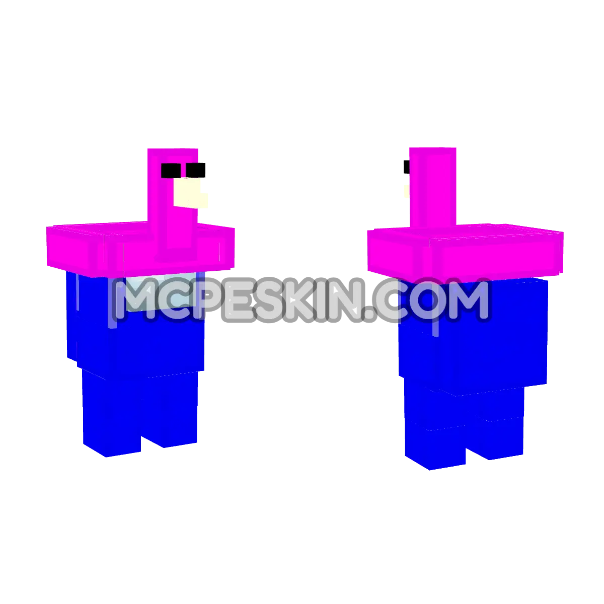 Among us Gorrito 4D Minecraft Bedrock skin