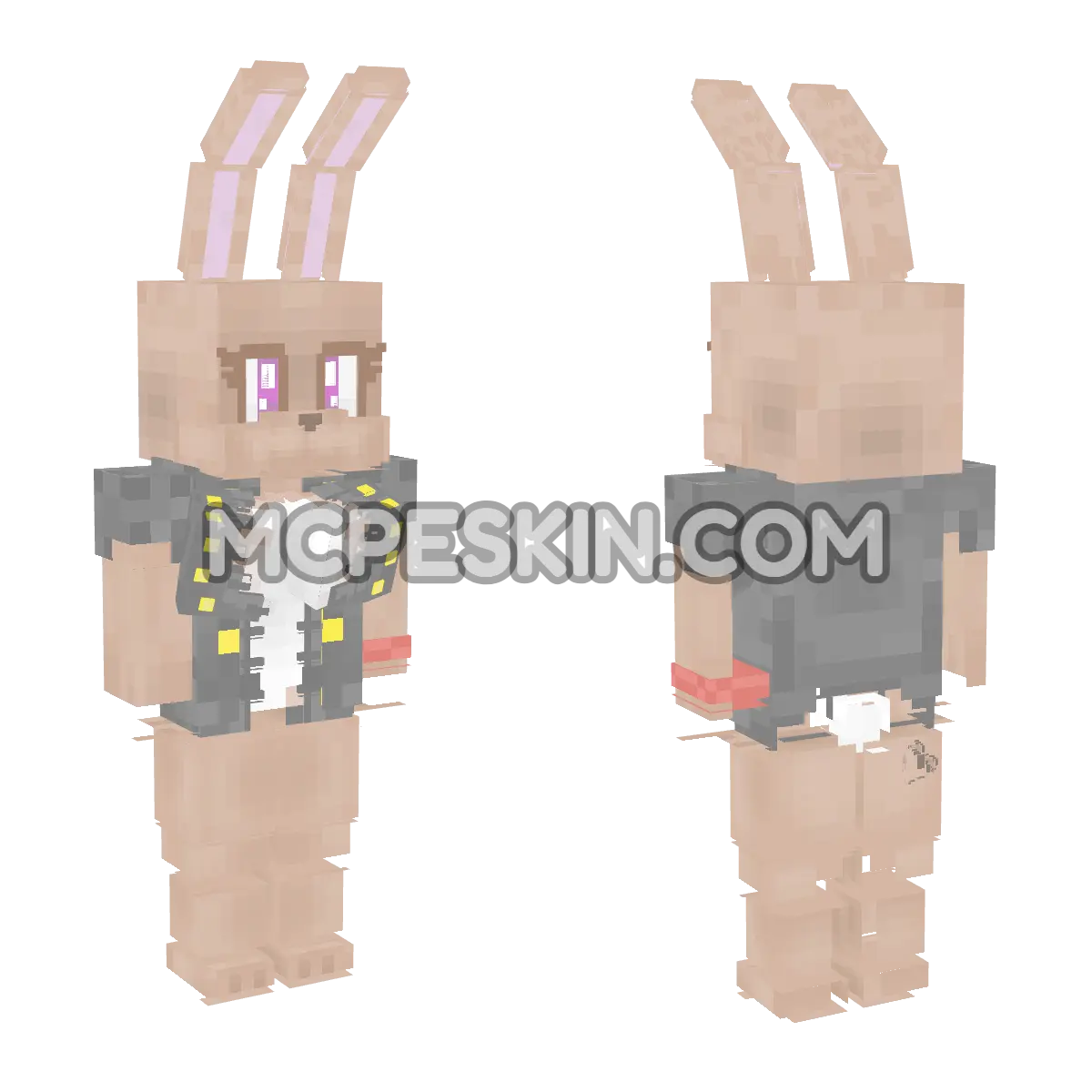 Andana Bunny 4D Minecraft Bedrock skin