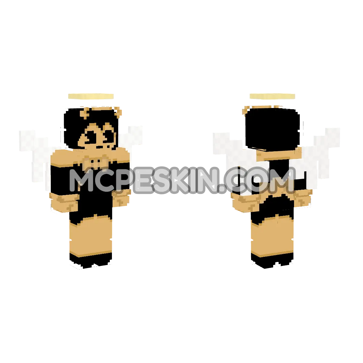 Angel 2 4D Minecraft Bedrock skin