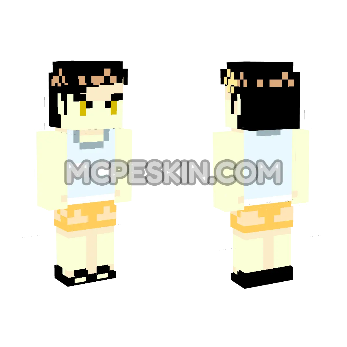 Angel 4D Minecraft Bedrock skin