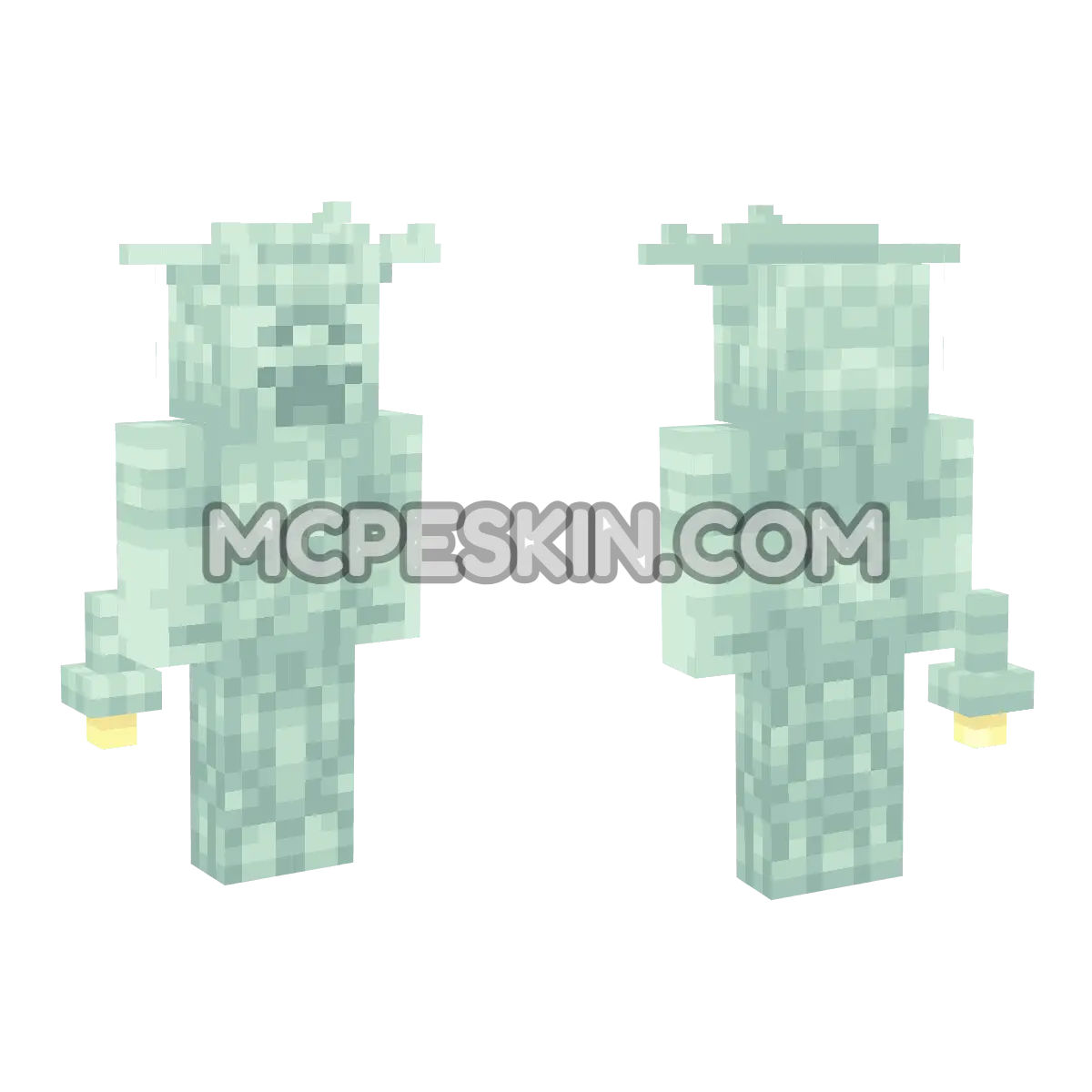 Angel of Liberty 4D Minecraft Bedrock skin