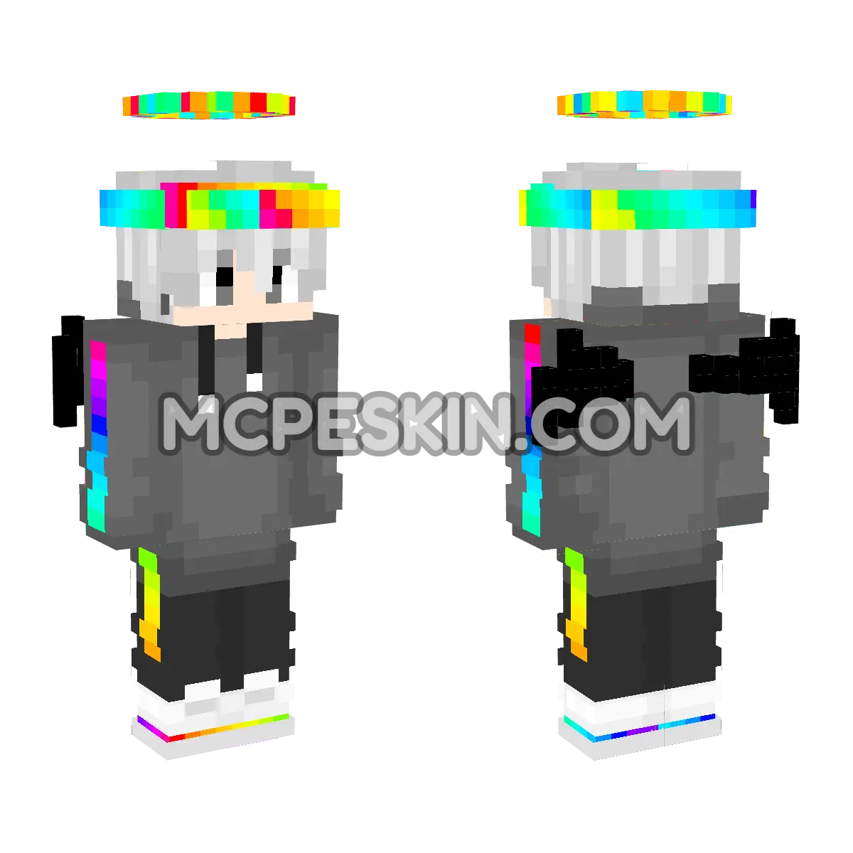 Angelris 4D Minecraft Bedrock skin