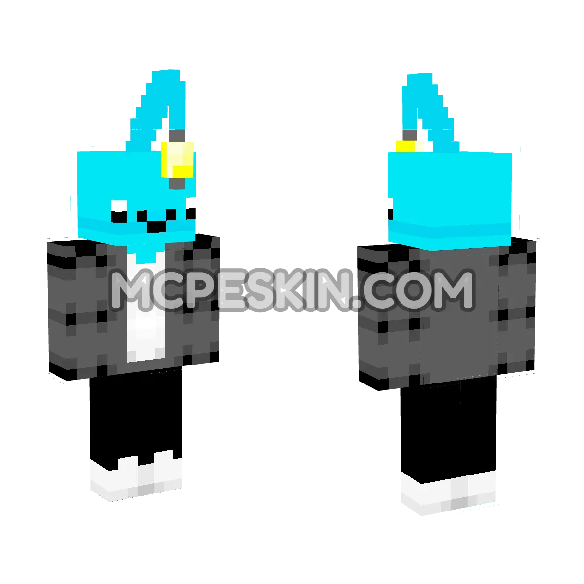 AnglerFish 4D Minecraft Bedrock skin