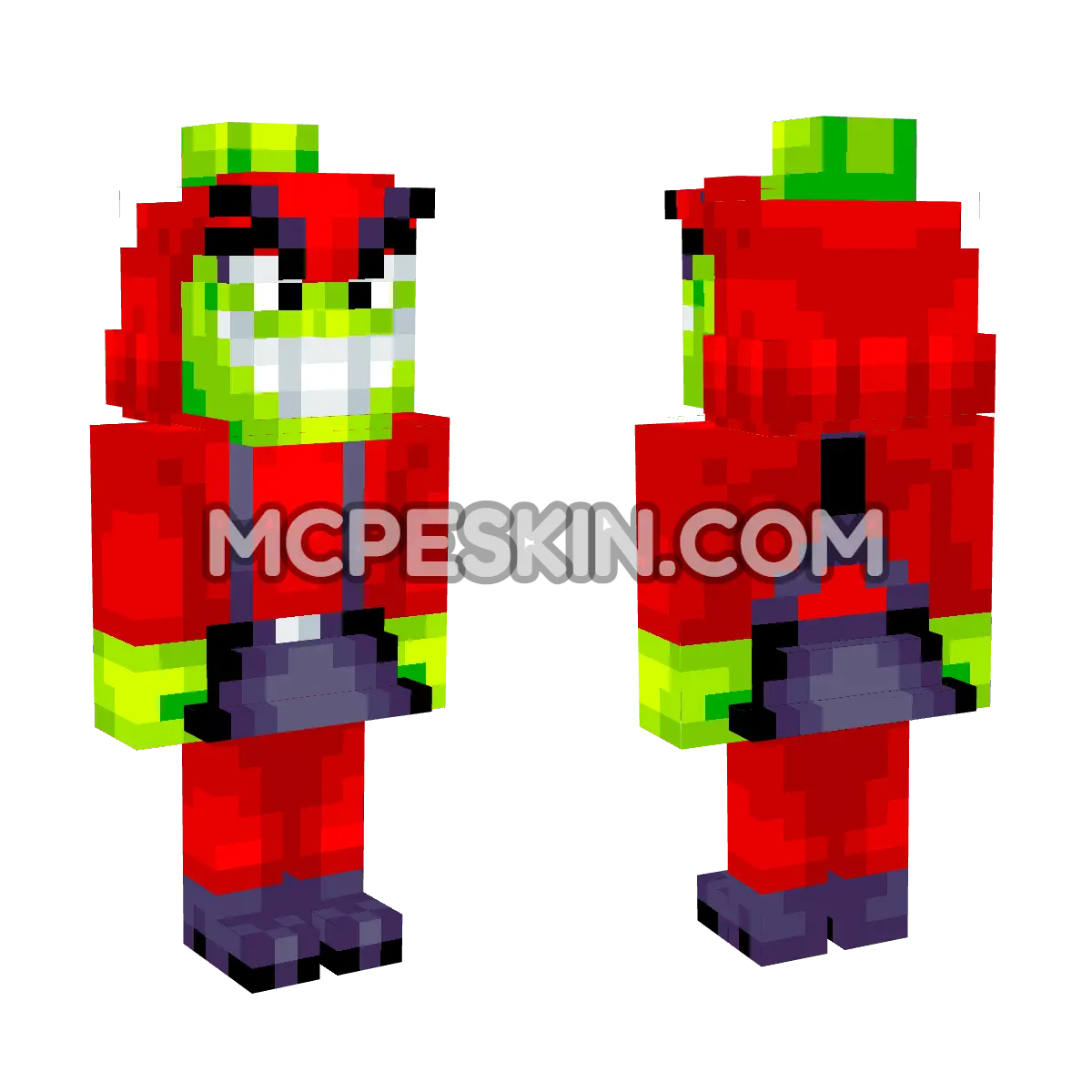 Annie 4D Minecraft Bedrock skin