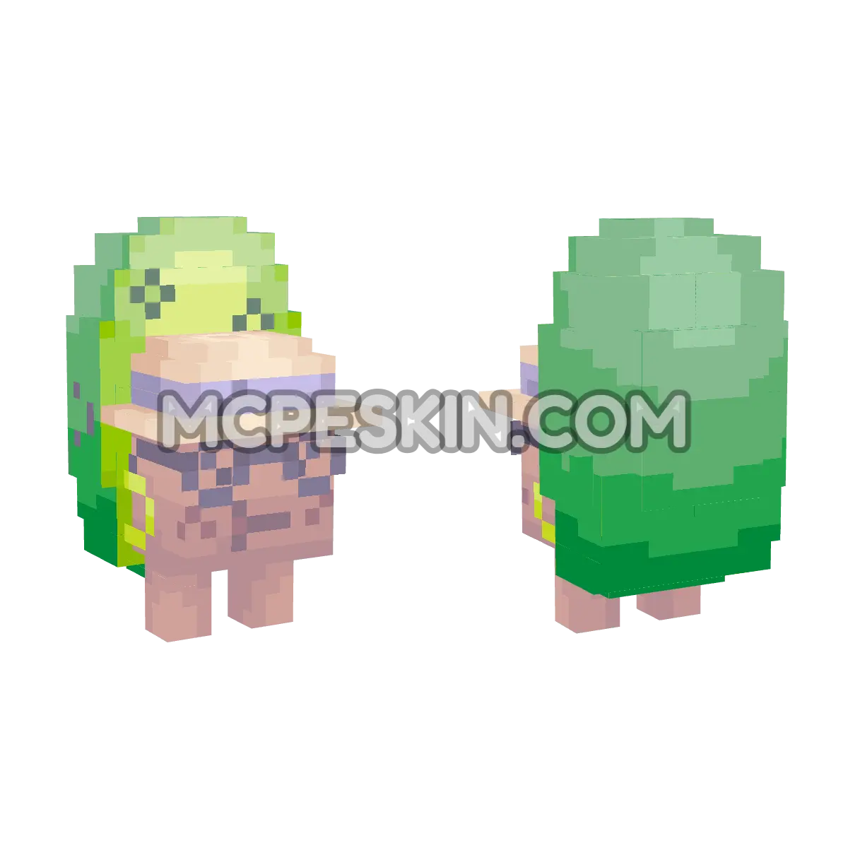 Annie 4D Minecraft Bedrock skin