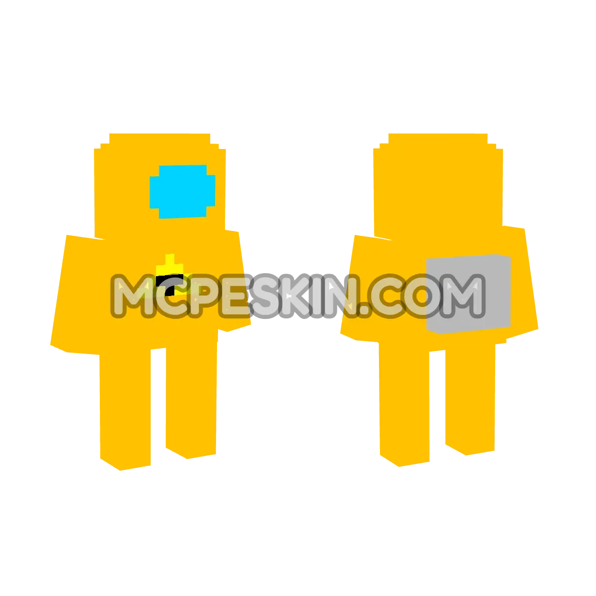 Anti-corona 4D Minecraft Bedrock skin