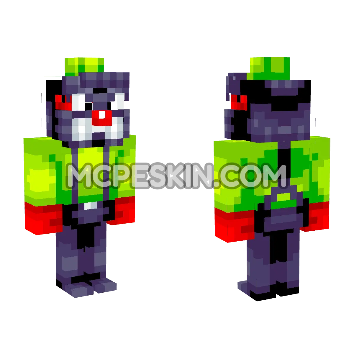 Anton 4D Minecraft Bedrock skin