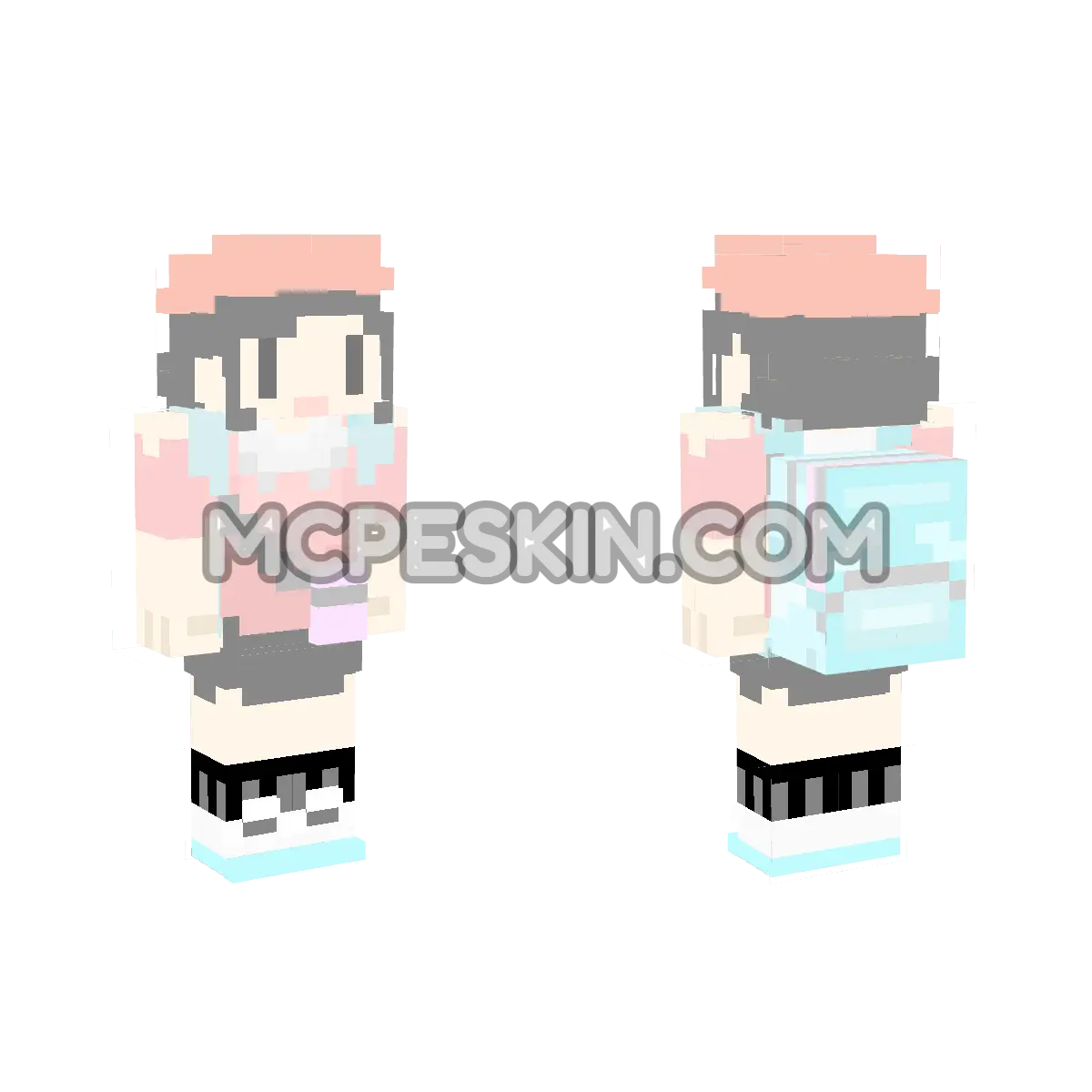Arata 4D Minecraft Bedrock skin