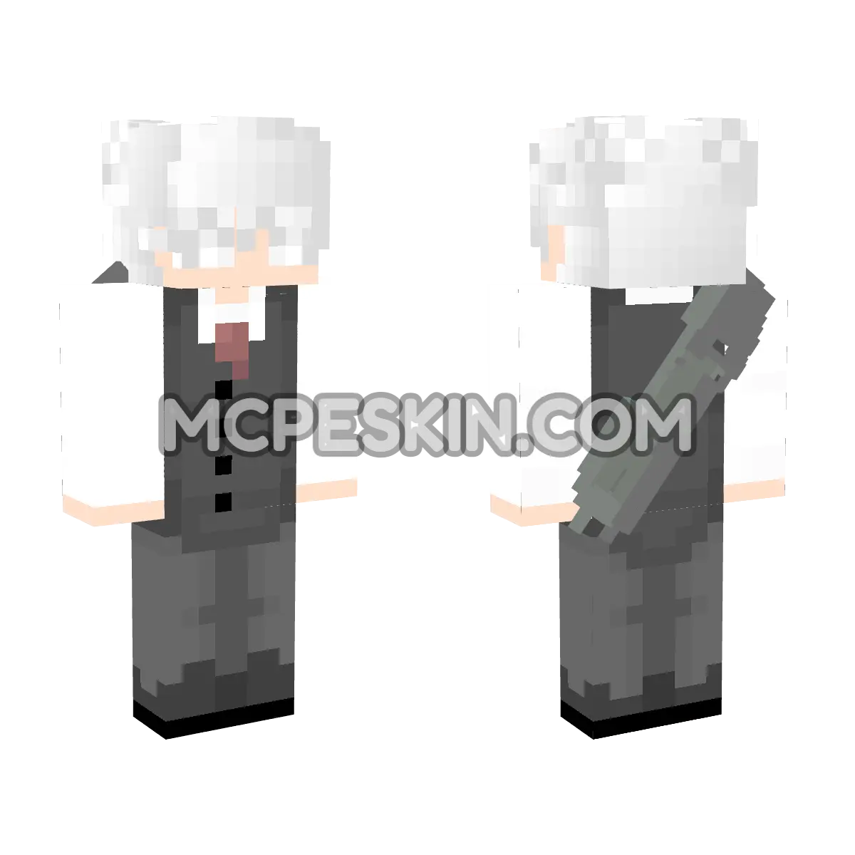 Arlekin Rifle 4D Minecraft Bedrock skin