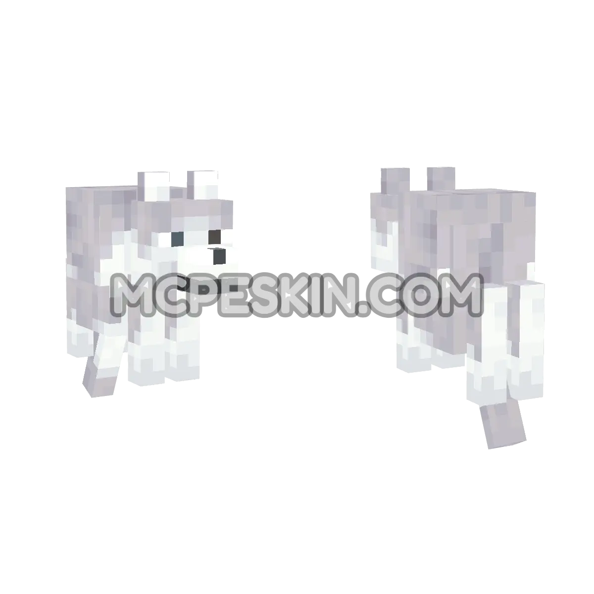 ashen 4D Minecraft Bedrock skin