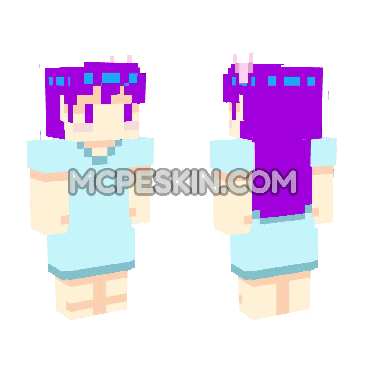 Aubrey 4D Minecraft Bedrock skin