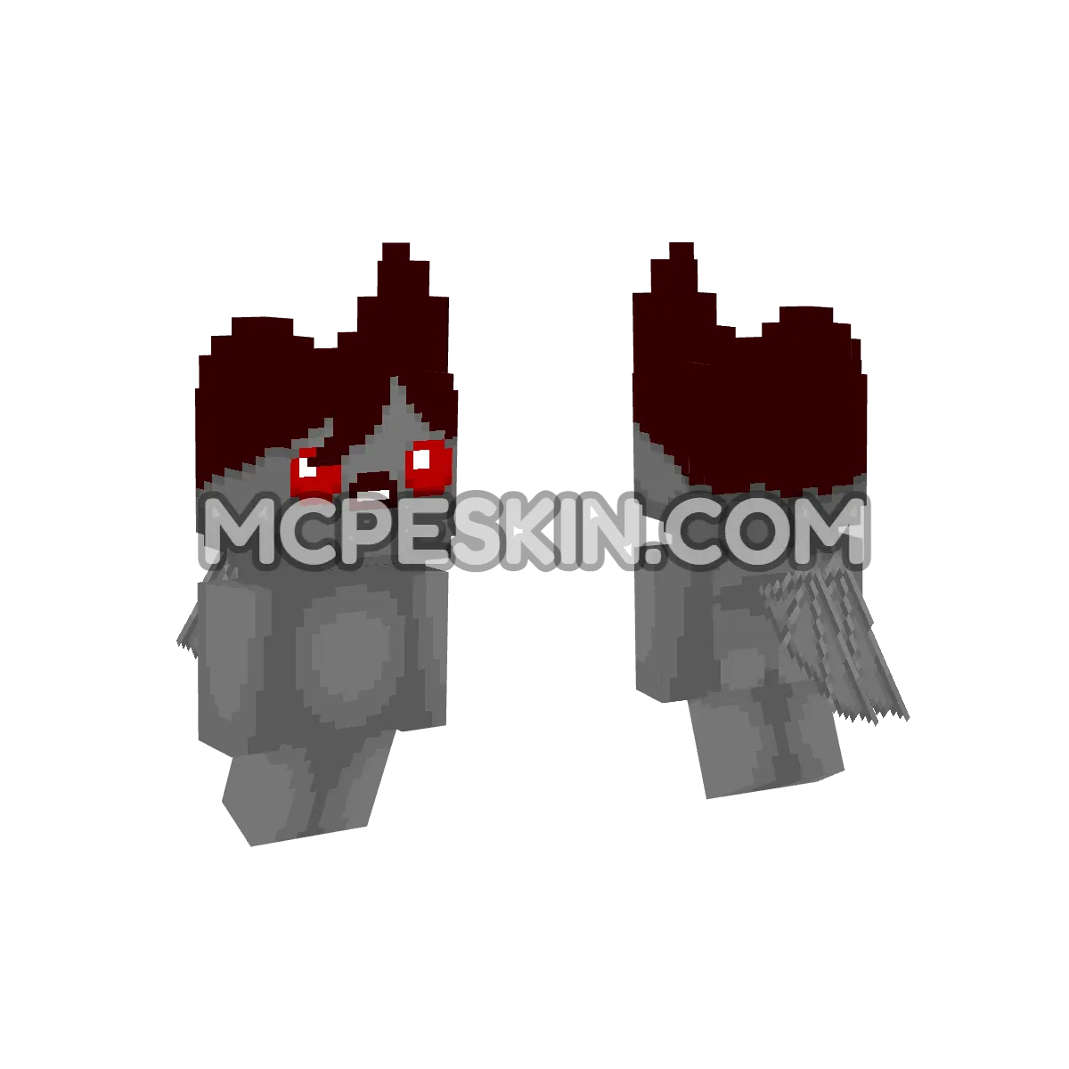 Azazel 4D Minecraft Bedrock skin