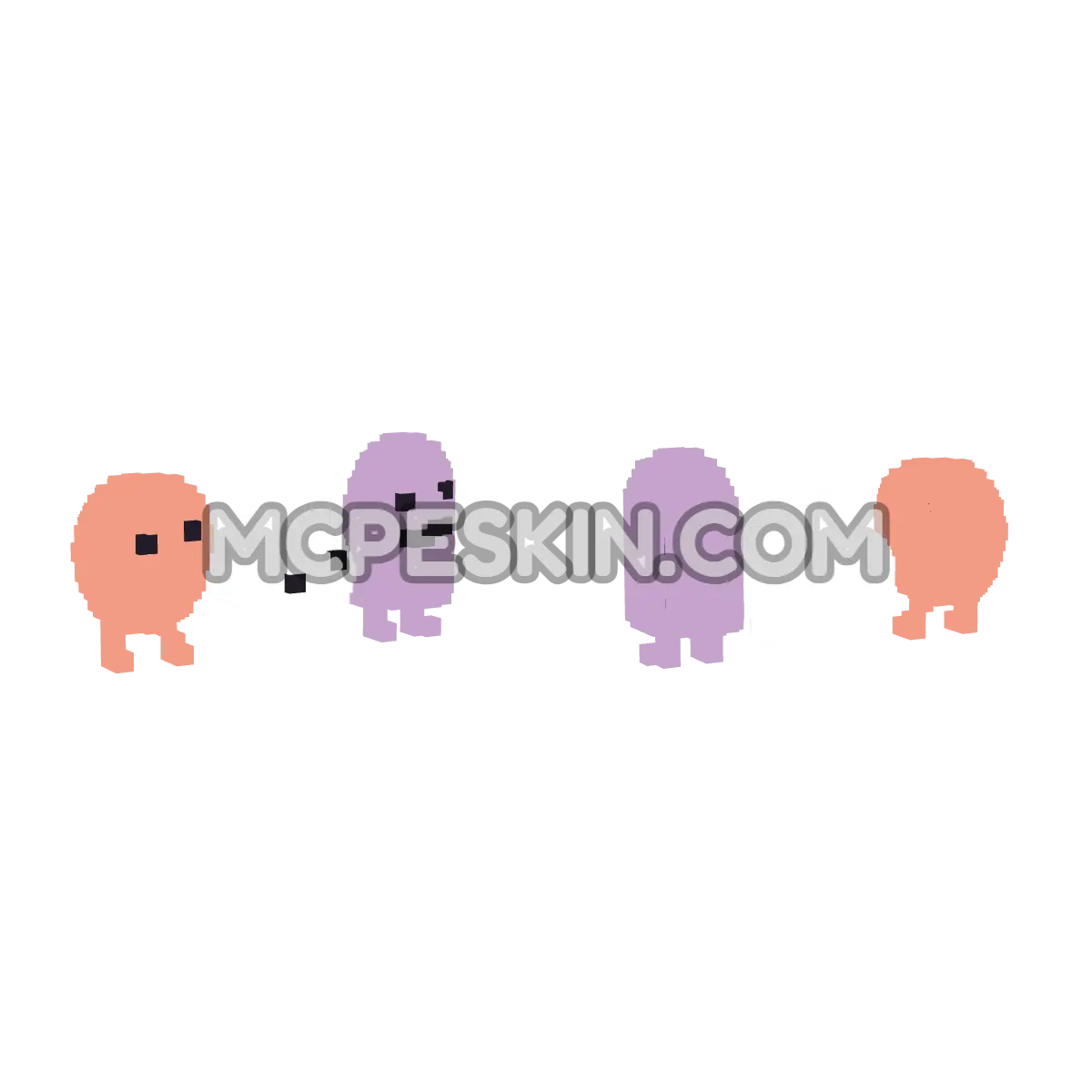 Baba and Keke and Me is You 4D Minecraft Bedrock skin