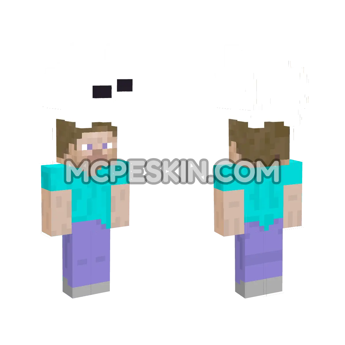 Baba on Player is Sleep 4D Minecraft Bedrock skin