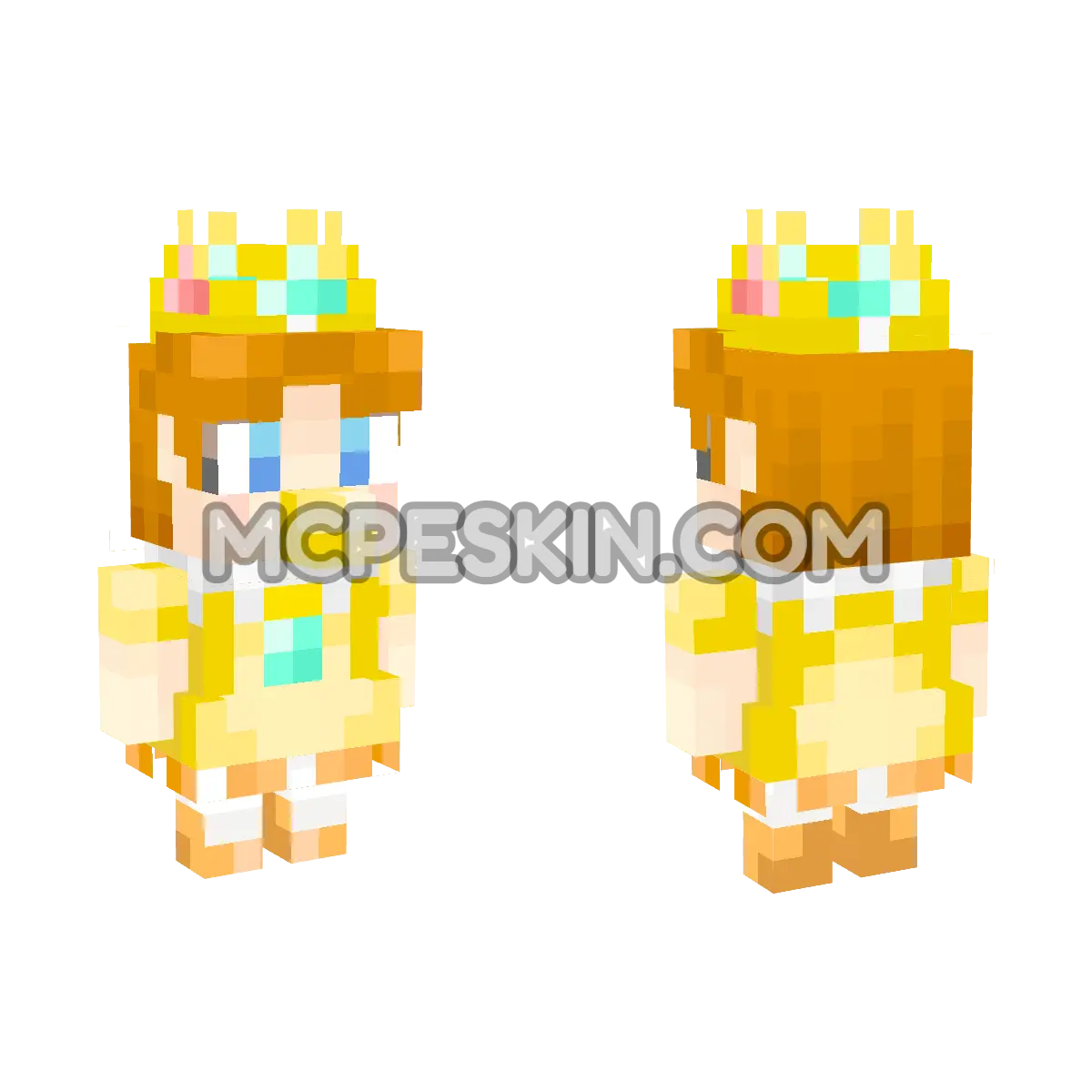 Baby Daisy 4D Minecraft Bedrock skin