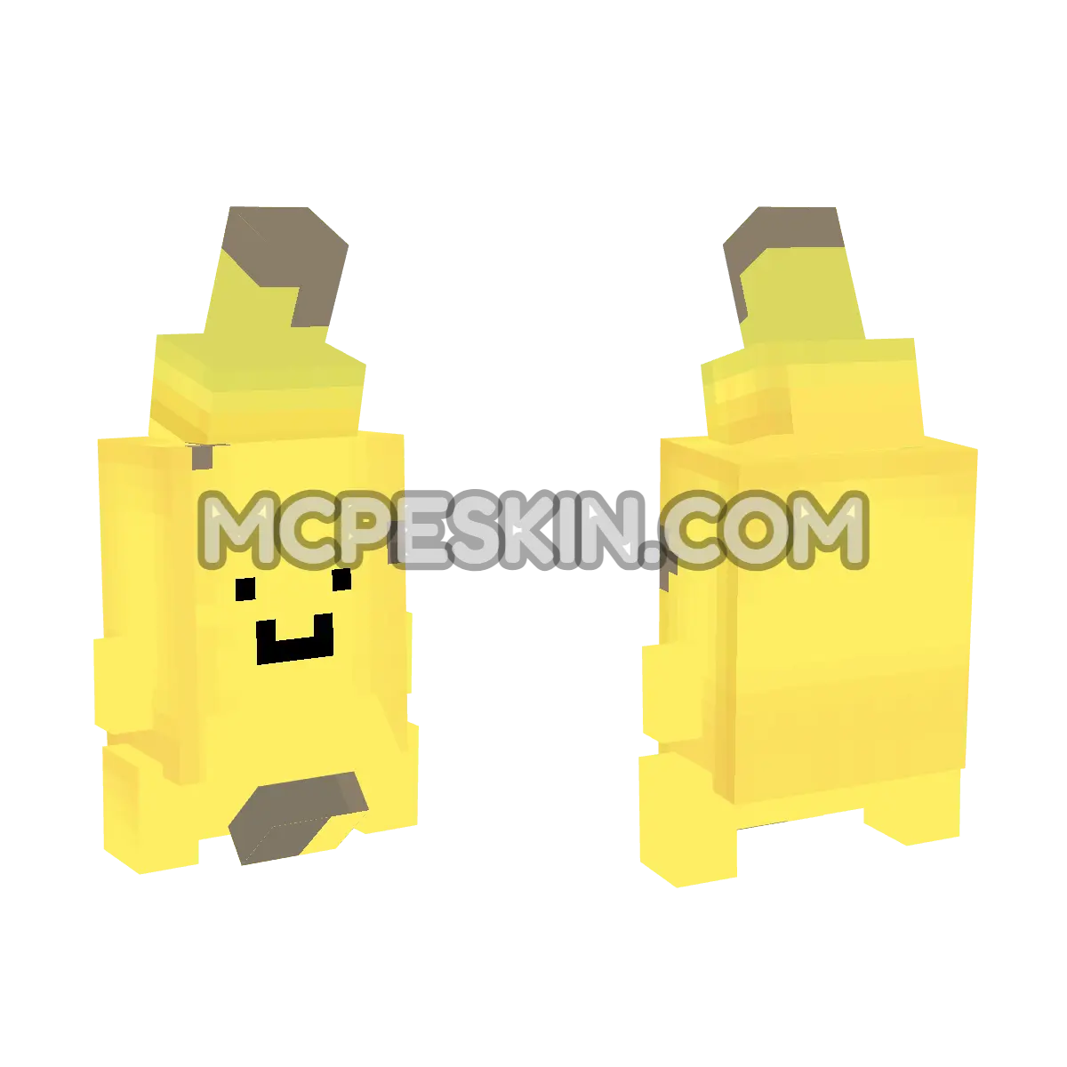 Banano 4D Minecraft Bedrock skin