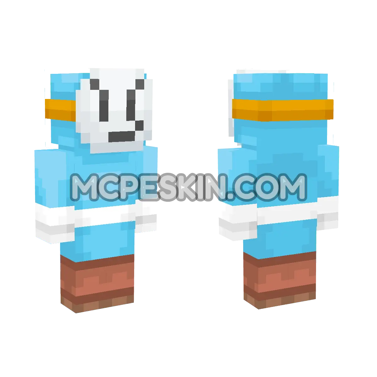 Bandit 4D Minecraft Bedrock skin