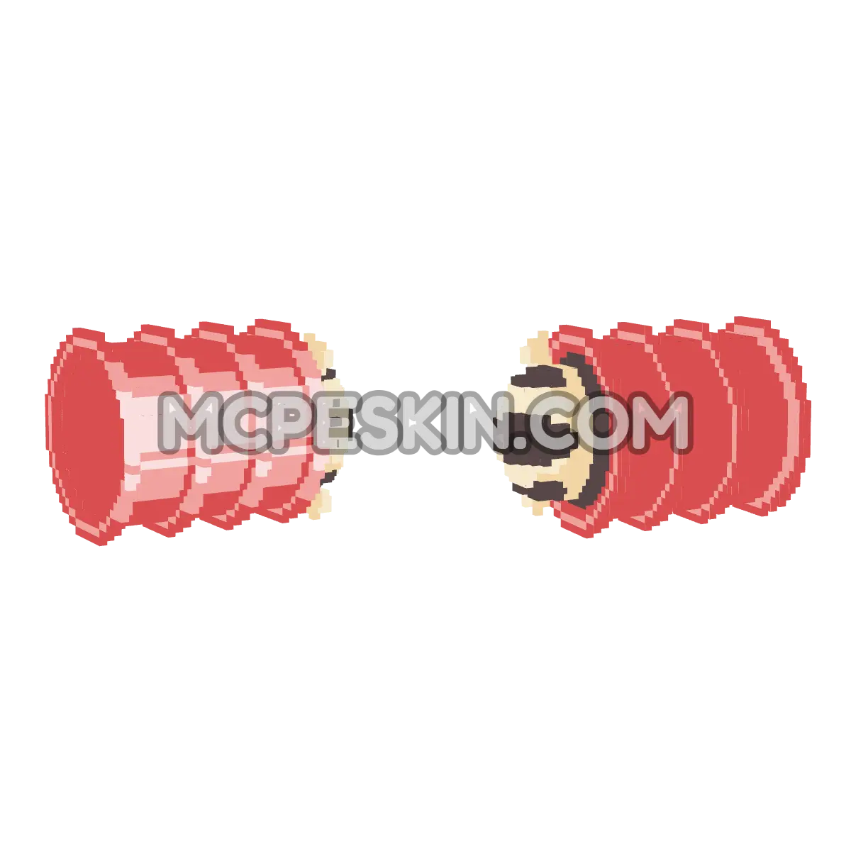 Barrel Bros. 4D Minecraft Bedrock skin