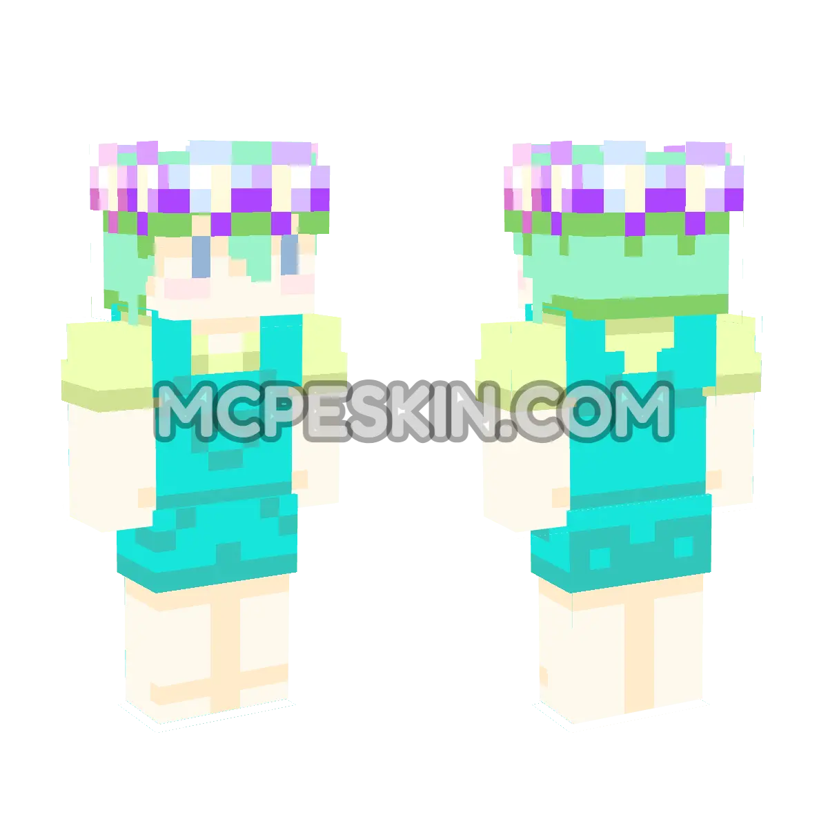 Basil 4D Minecraft Bedrock skin