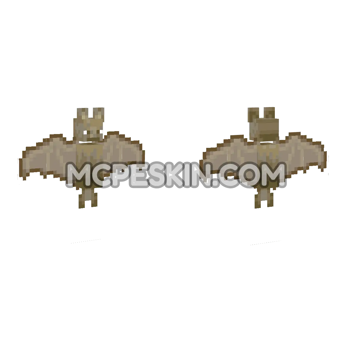 bat 4D Minecraft Bedrock skin