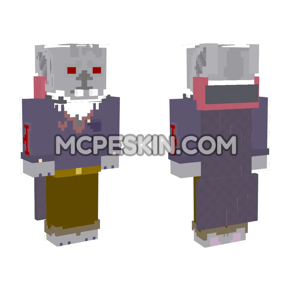 Bat Vampire 4D Minecraft Bedrock skin