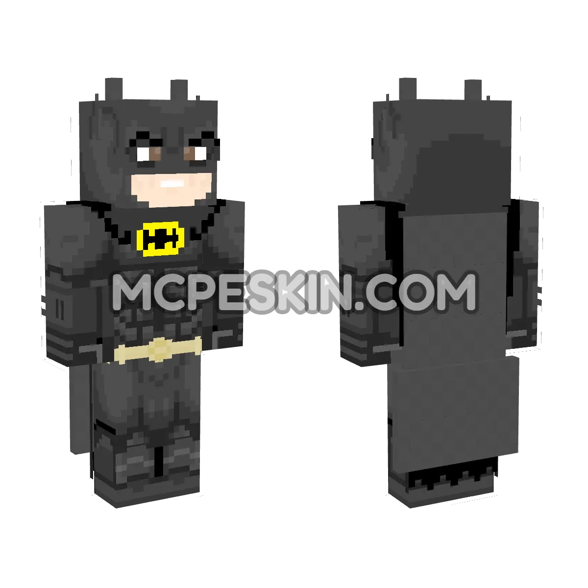 Batman 13 4D Minecraft Bedrock skin