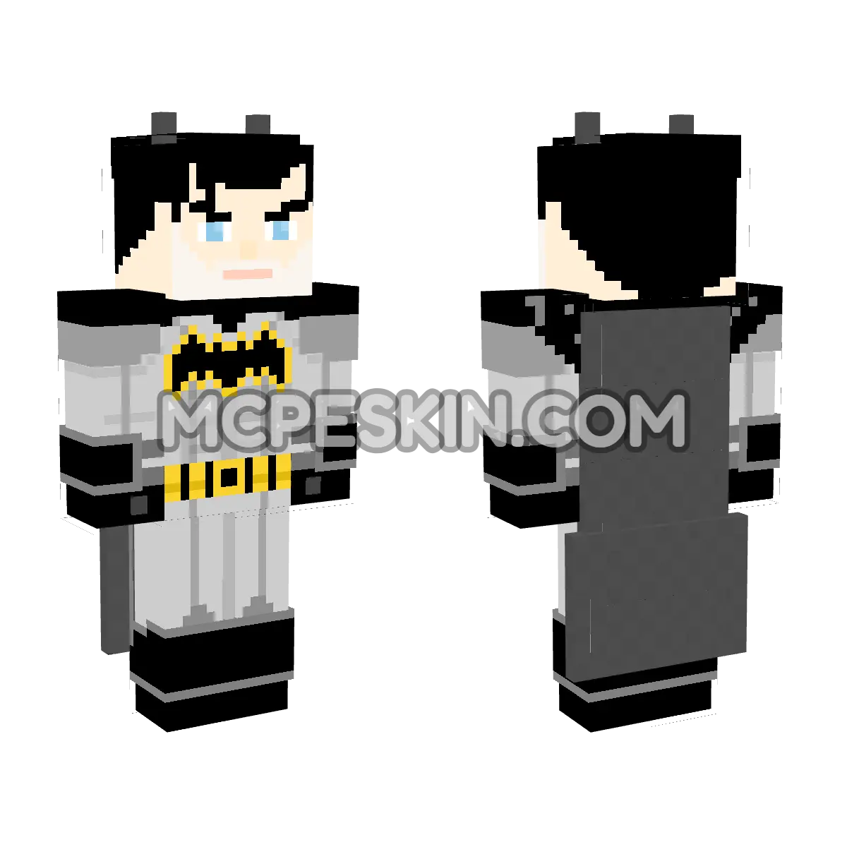 Batman 15 4D Minecraft Bedrock skin