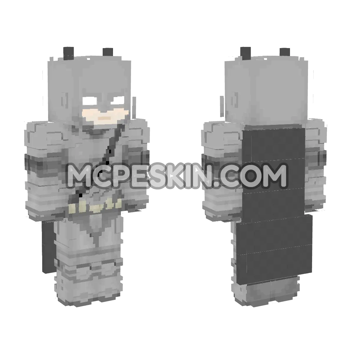 Batman 19 4D Minecraft Bedrock skin