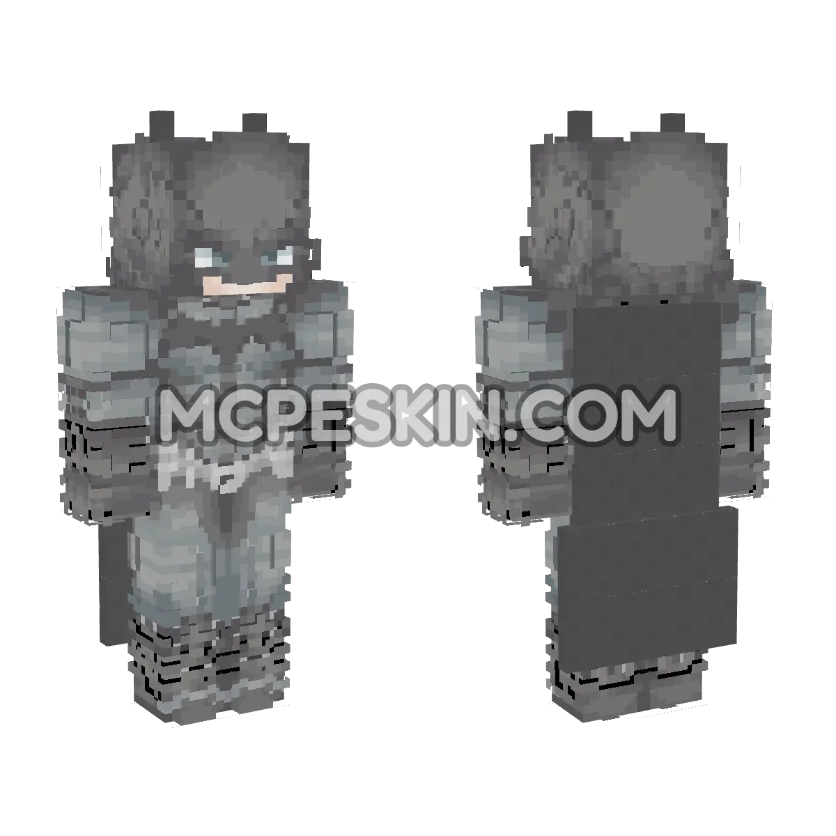 Batman 20 4D Minecraft Bedrock skin
